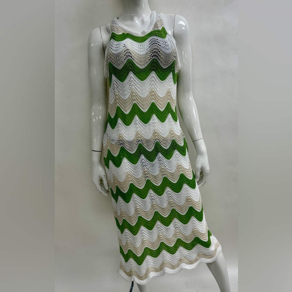NWT 🤍💚BLUE ISLAND 💚🤍 CROCHET